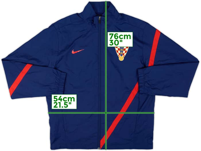 2012-13 Croatia Nike Track Jacket - 9/10 - (M)