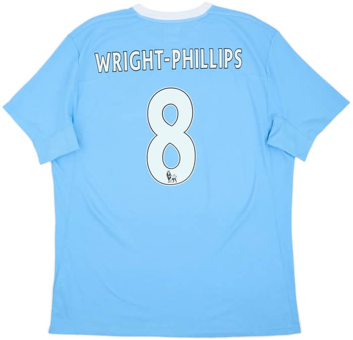 2009-10 Manchester City Home Shirt Wright-Phillips #8 - 9/10 - (L)