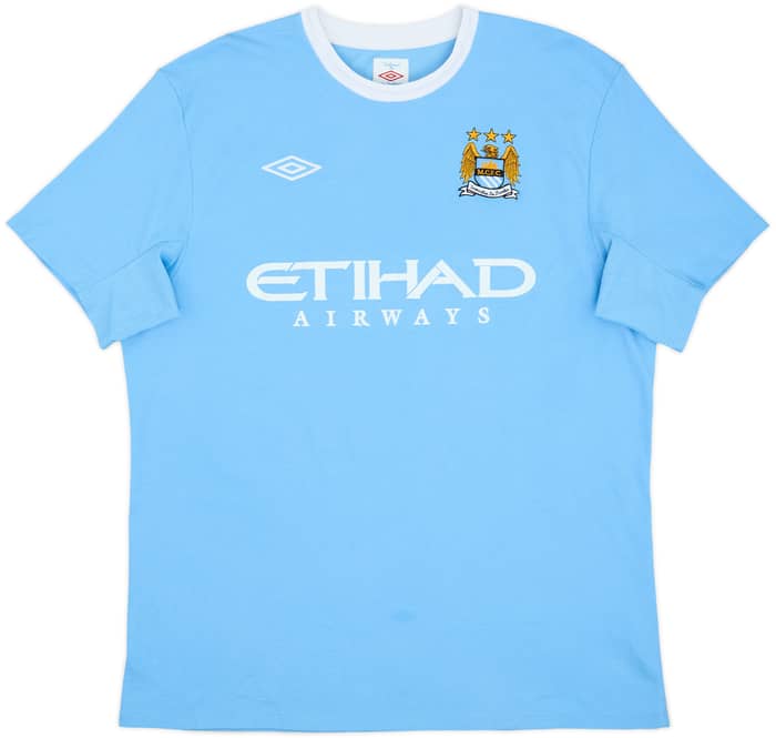 2009-10 Manchester City Home Shirt Wright-Phillips #8 - 9/10 - (L)