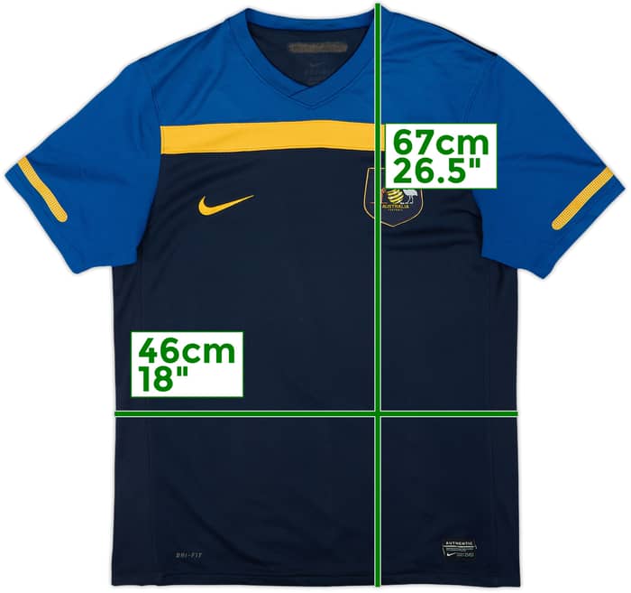 2010-11 Australia Away Shirt - 5/10 - (XL.Boys)