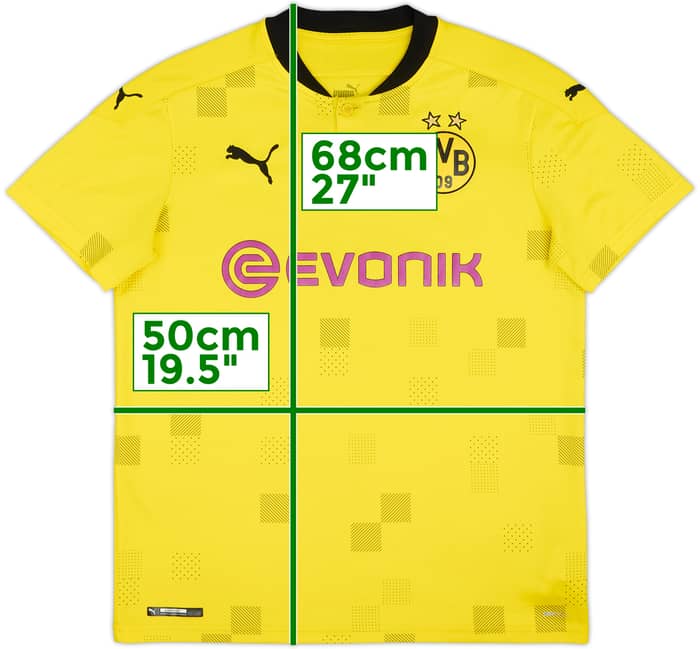 2020-21 Borussia Dortmund Home Shirt - 8/10 - (XL.Boys)