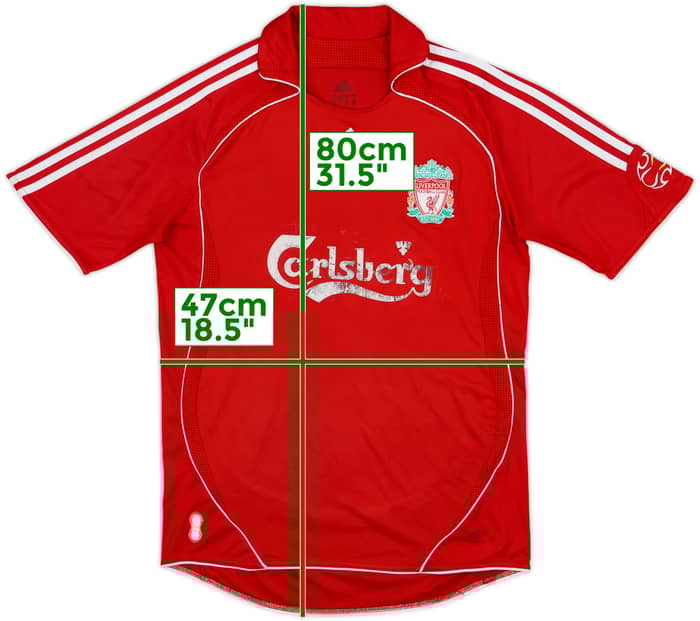 2006-08 Liverpool Home Shirt - 4/10 - (S)