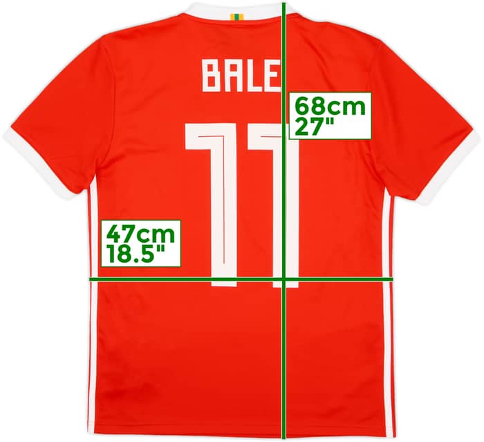2018-19 Wales Home Shirt Bale #11 (S)
