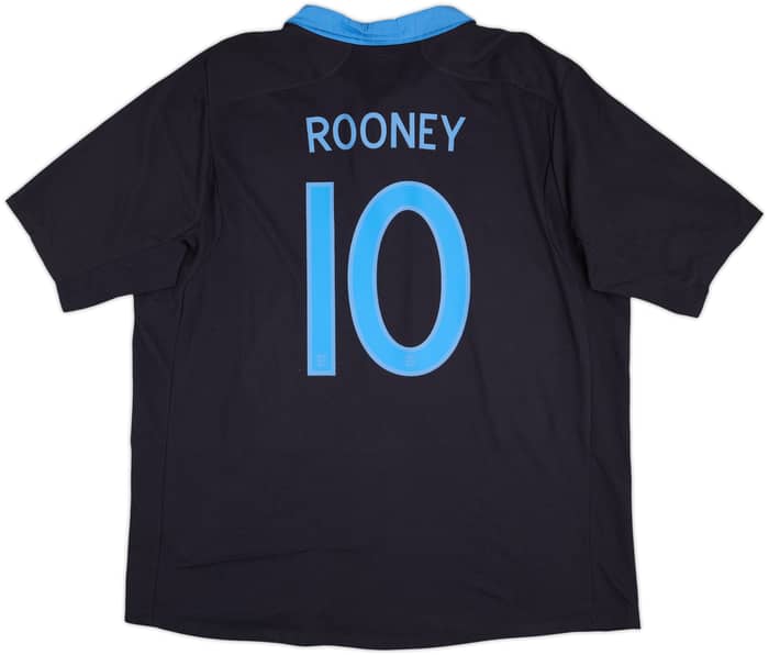2011-12 England Away Shirt Rooney #10 - 7/10 - (3XL)