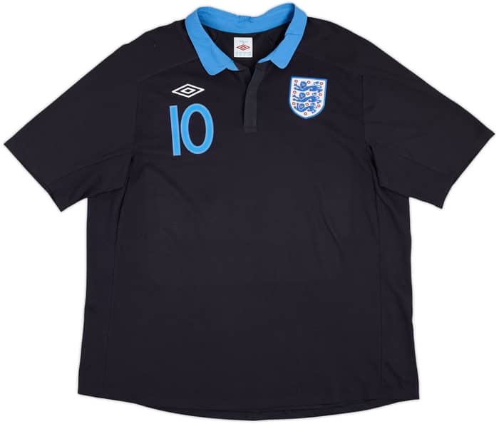 2011-12 England Away Shirt Rooney #10 - 7/10 - (3XL)