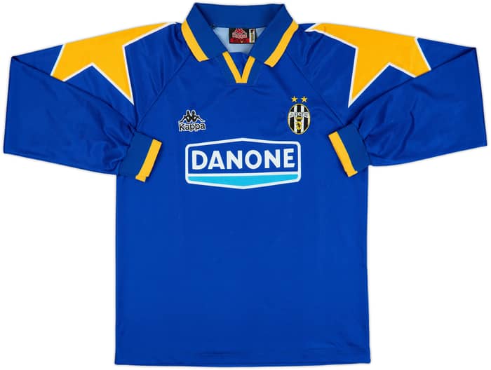1994-95 Juventus Away L/S Shirt - 4/10 - (S)