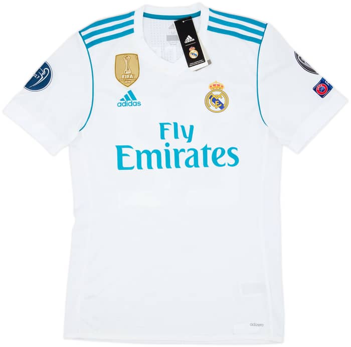 2017-18 Real Madrid Authentic Home Shirt Isco #22 (M)