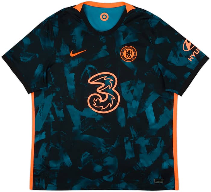 2021-22 Chelsea Third Shirt T.Silva #6 - 6/10 - (XXL)