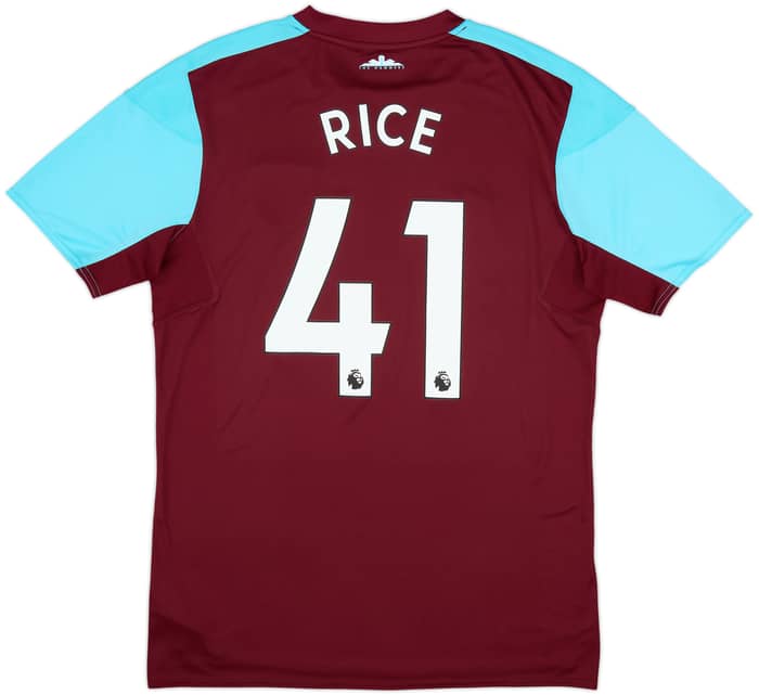 2017-18 West Ham Home Shirt Rice #41 - 9/10 - (M)