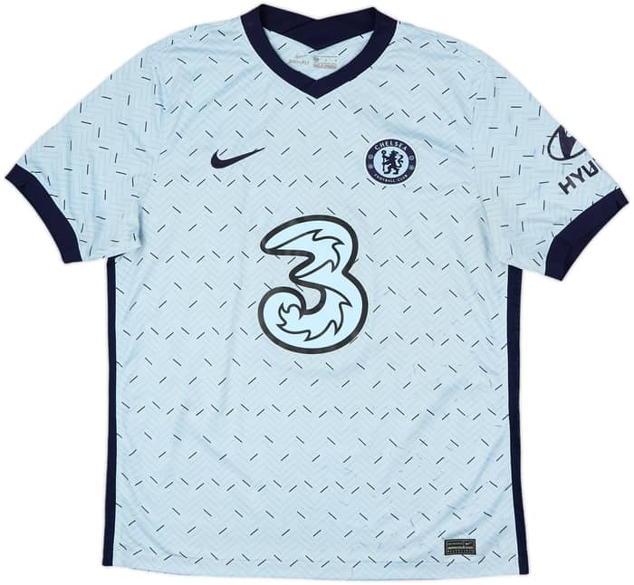 2020-21 Chelsea Away Shirt T.Silva #6 - 7/10 - (L)