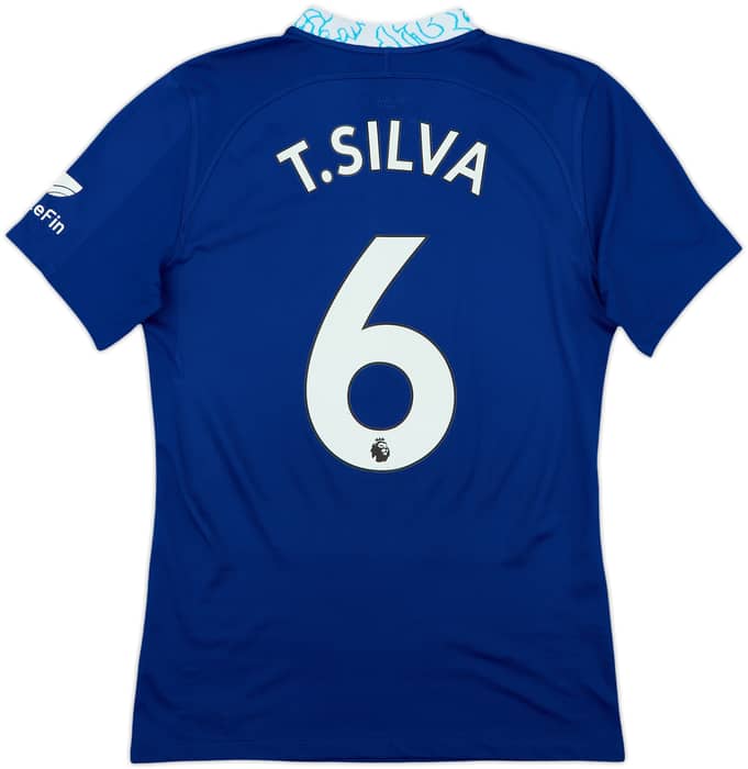 2022-23 Chelsea Authentic Home Shirt T.Silva #6 - 7/10 - (M)