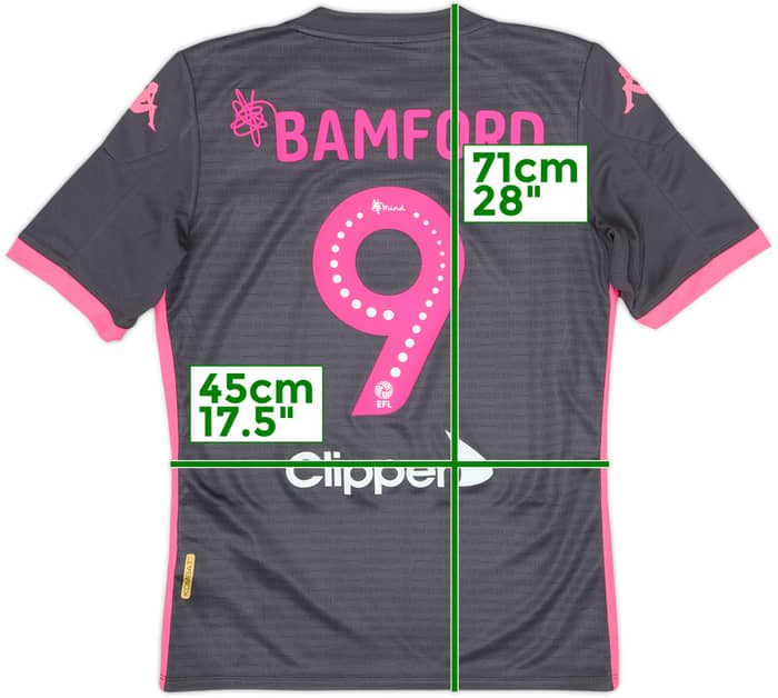 2019-20 Leeds United Away Shirt Bamford #9 (XS)