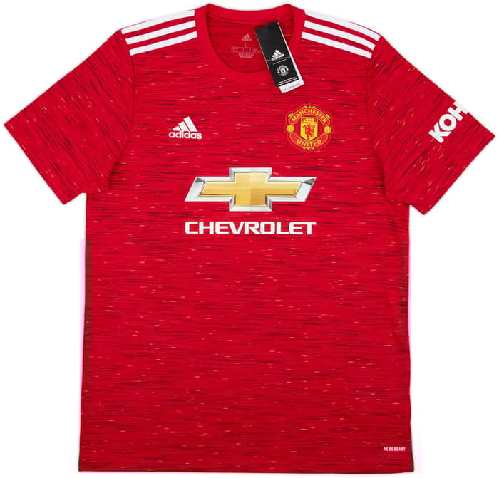 2020-21 Manchester United Home Shirt B.Fernandes #18 (L)