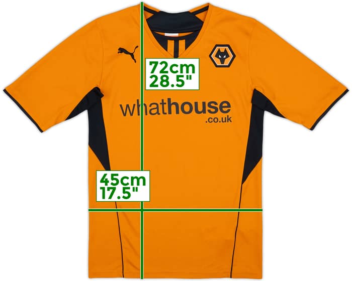2013-14 Wolves Home Shirt - 9/10 - (S)