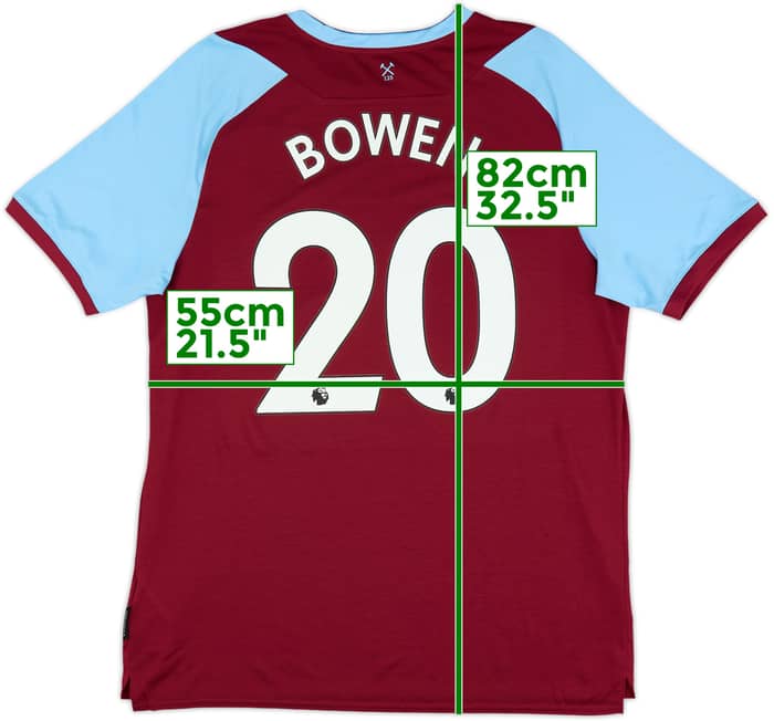 2020-21 West Ham Home Shirt Bowen #20 (XL)