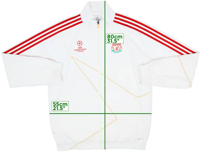 2009-10 Liverpool adidas CL Track Jacket - 6/10 - (M/L)