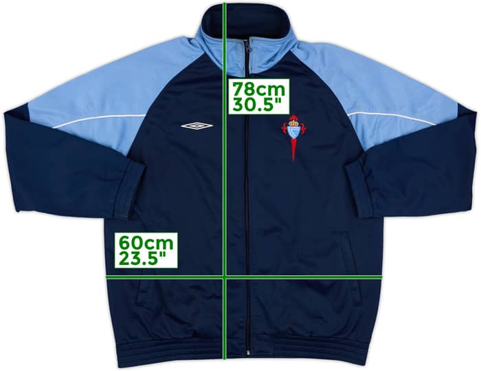 2000-01 Celta Vigo Umbro Track Jacket - 6/10 - (L)