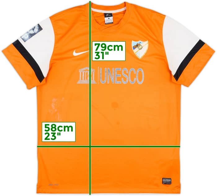 2013-14 Malaga Third Shirt - 4/10 - (XL)