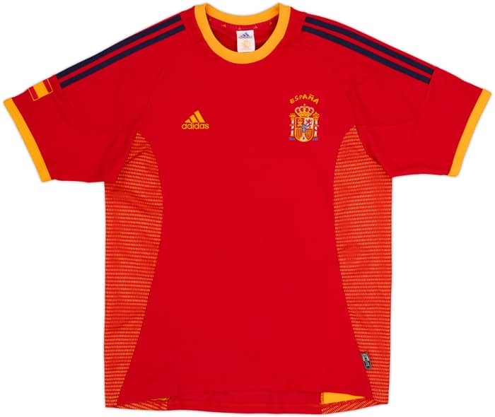 2002-04 Spain Home Shirt Raul #7 - 5/10 - (M)