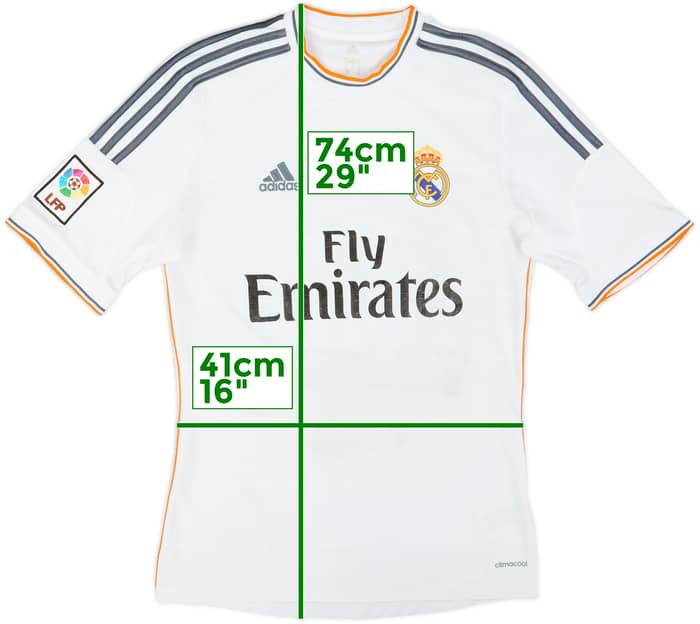 2013-14 Real Madrid Home Shirt - 4/10 - (S)