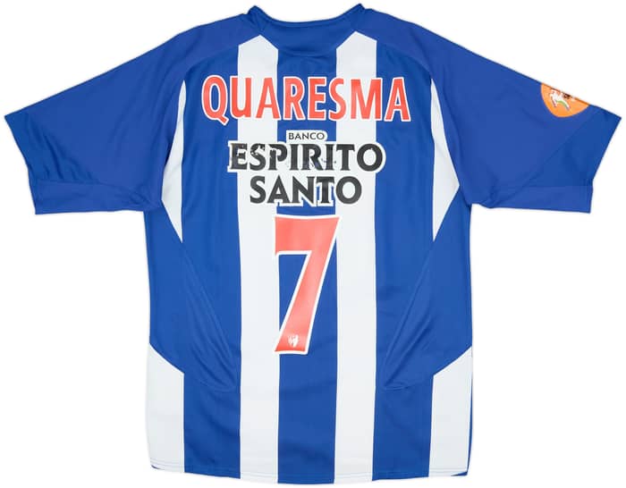 2005-06 Porto Home Shirt Quaresma #7 - 6/10 - (M)