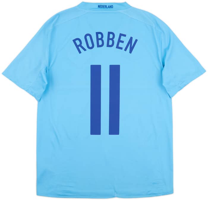 2008-10 Netherlands Away Shirt Robben #11 - 6/10 - (S)