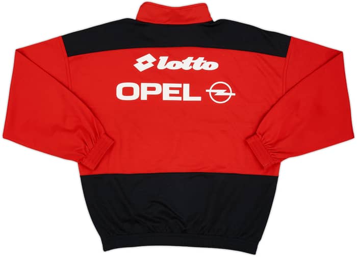 1994-95 AC Milan Lotto 1/4 Zip Drill Top - 9/10 - (M)
