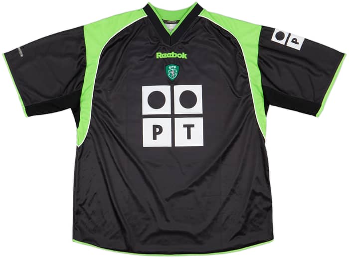 2001-02 Sporting CP Away Shirt Joao Pinto #25 - 9/10 - (L)