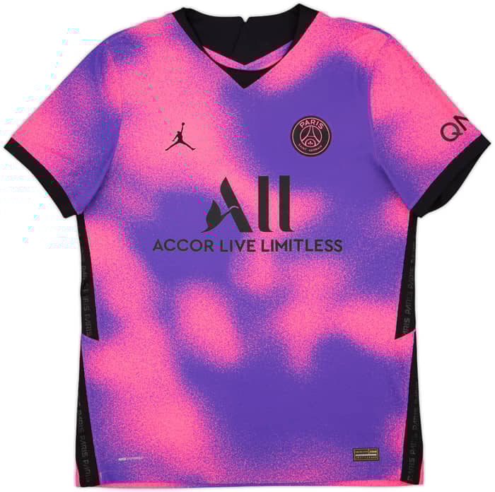 2020-21 Paris Saint-Germain Authentic Fourth Shirt Mbappe #7 - 10/10 - (L)