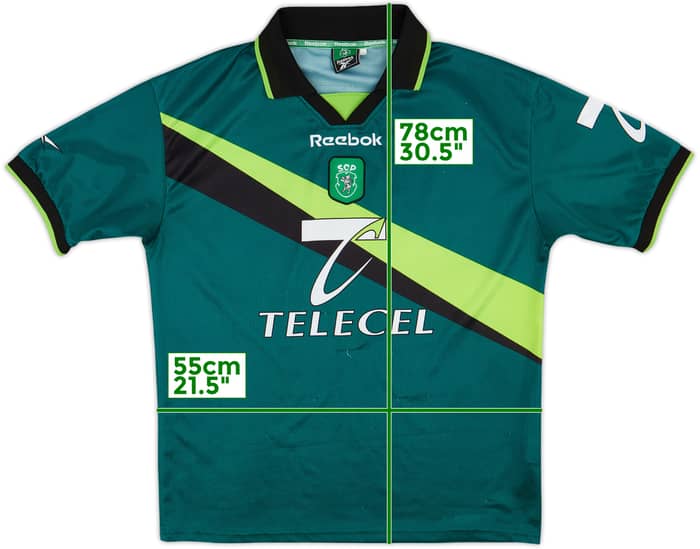 1999-00 Sporting CP Away Shirt - 8/10 - (M)