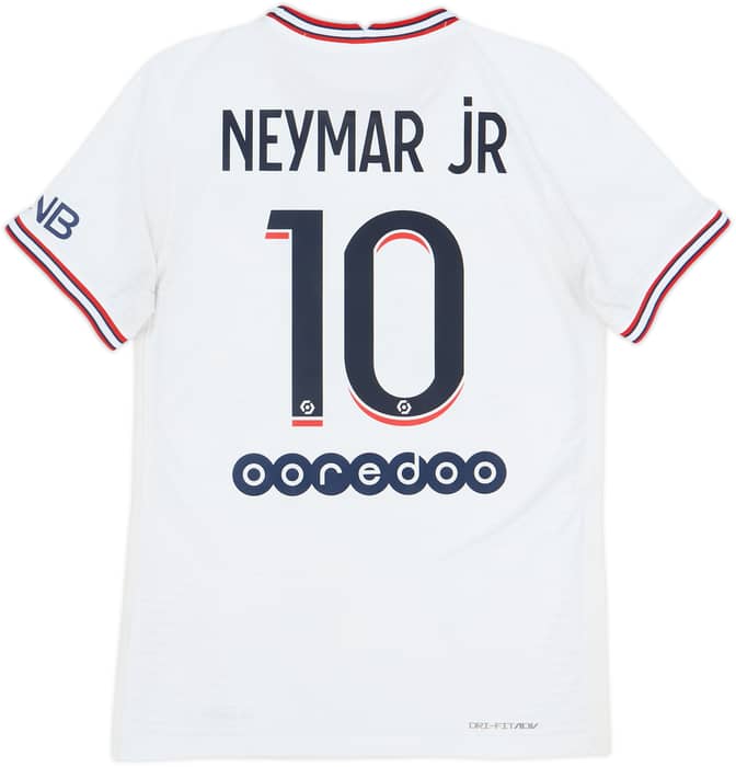 2021-22 Paris Saint-Germain Authentic Fourth Shirt Neymar Jr #10 - 8/10 - (S)