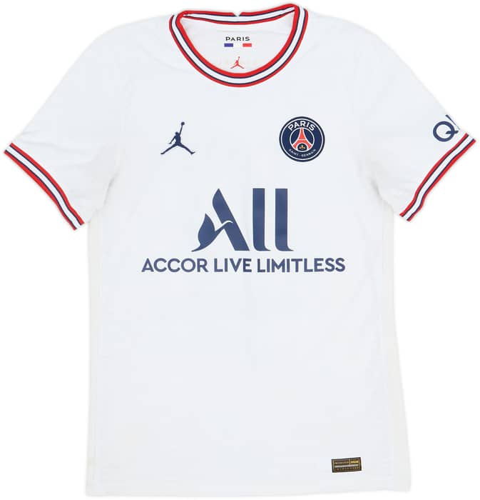 2021-22 Paris Saint-Germain Authentic Fourth Shirt Neymar Jr #10 - 8/10 - (S)