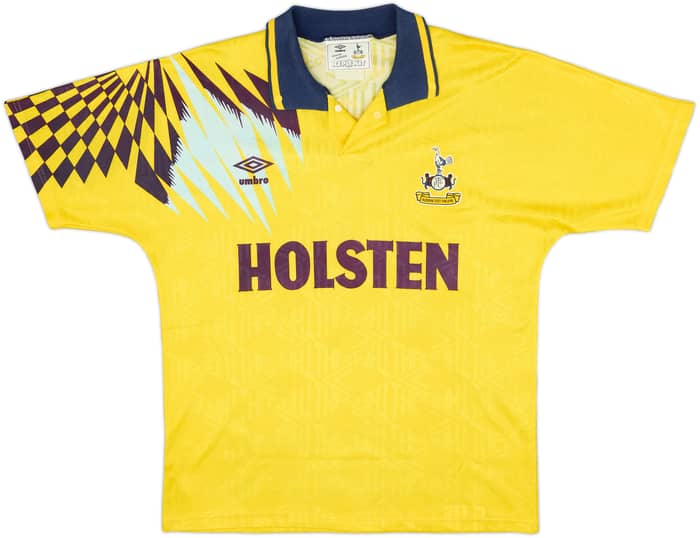 1991-95 Tottenham Away Shirt Klinsmann #18 - 8/10 - (S)