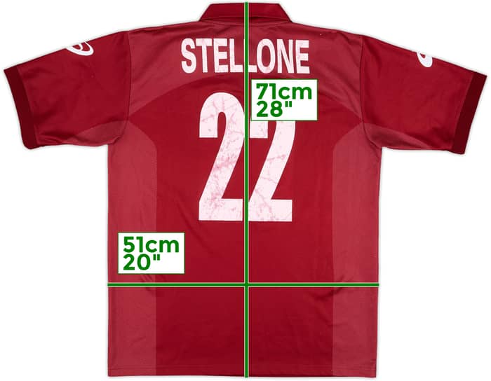 2007-08 Torino Basic Home Shirt Stellone #22 - 5/10 - (S)