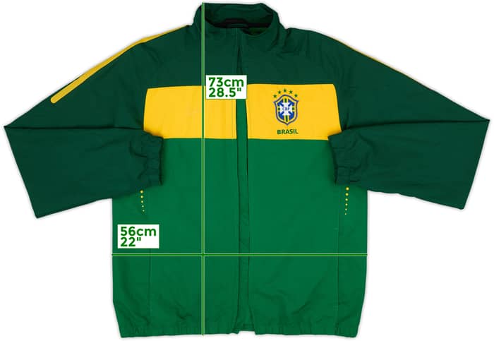 2010-11 Brazil Nike Track Jacket - 3/10 - (M)