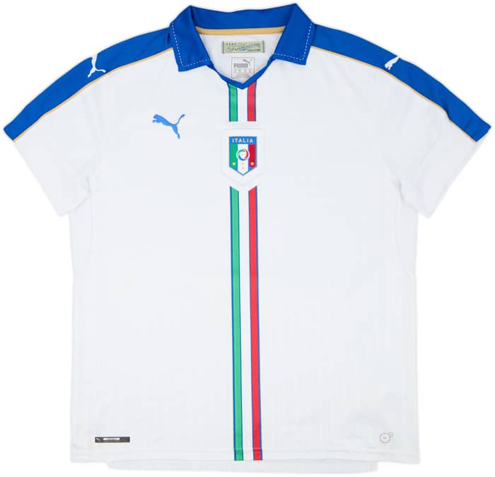 2016-17 Italy Away Shirt - 7/10 - (XL)