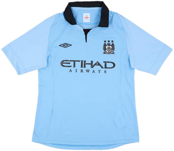 2012-13 Manchester City Home Shirt Silva #21 - 6/10 - (L)