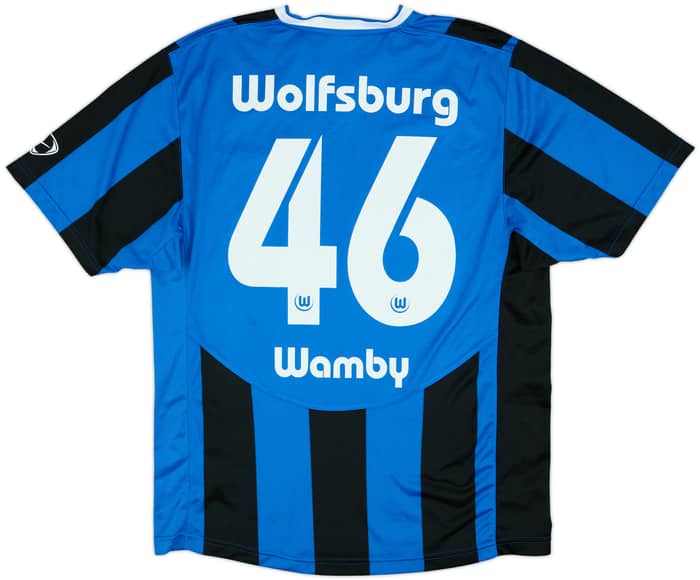 2007-08 Wolfsburg Away Shirt Wamby #46 - 7/10 - (L)