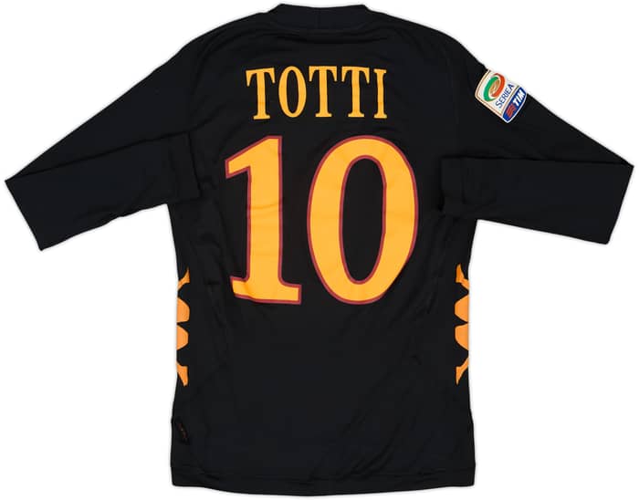 2009-10 Roma Third Shirt Totti #10 - 7/10 - (XS)