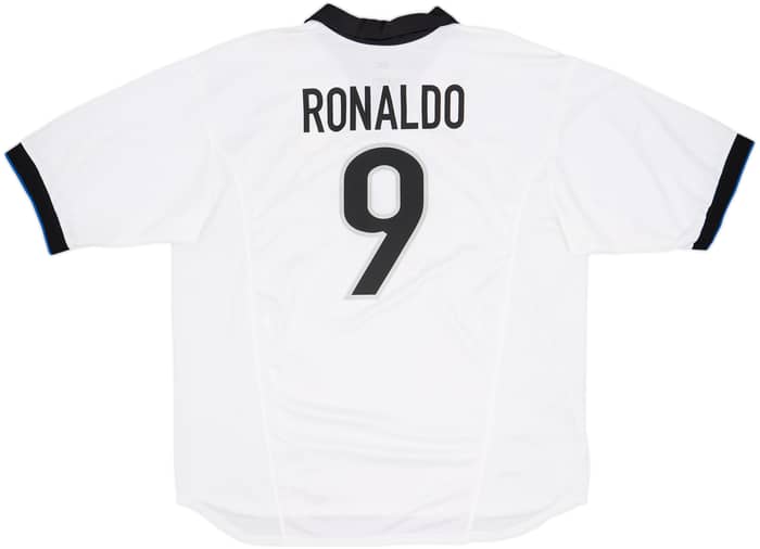 1998-99 Inter Milan Away Shirt Ronaldo #9 - 8/10 - (XXL)