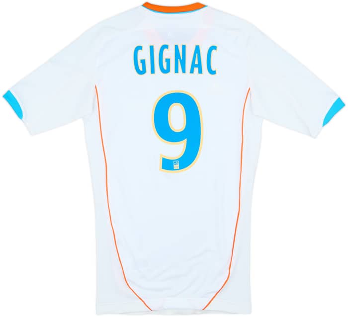 Camiseta de local TechFit versión jugador del Olympique Marseille 2012-13 Gignac #9 - 10/10 - (M)