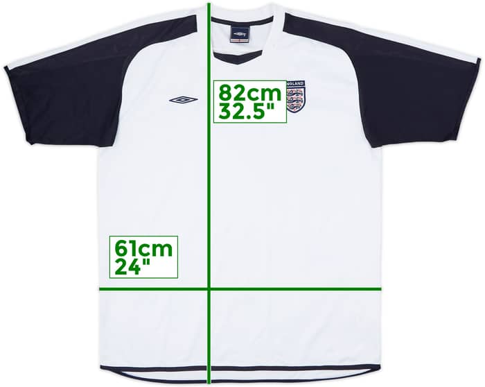 2002-03 England Umbro Training Shirt - 9/10 - (XL)