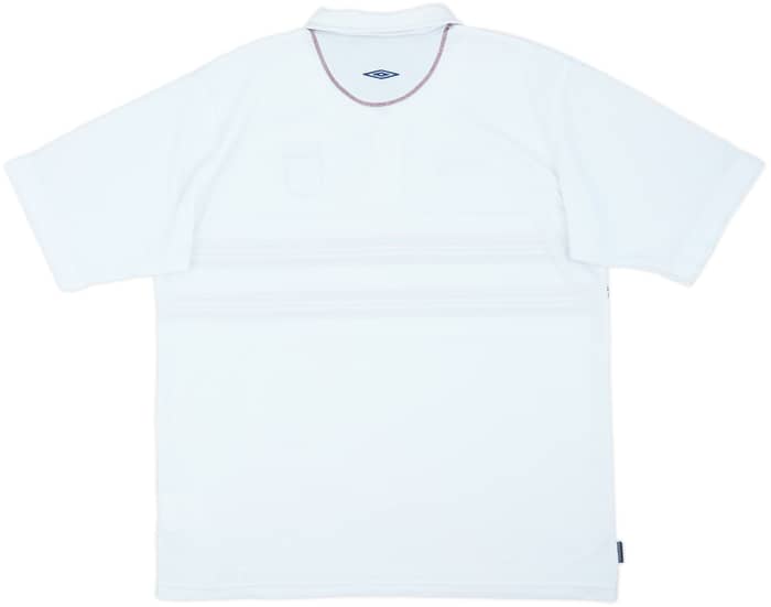 2002-03 England Umbro Polo Shirt - 8/10 - (XL)