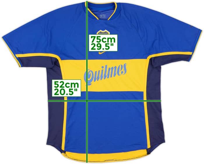 2001-02 Boca Juniors Home Shirt - 7/10 - (M)