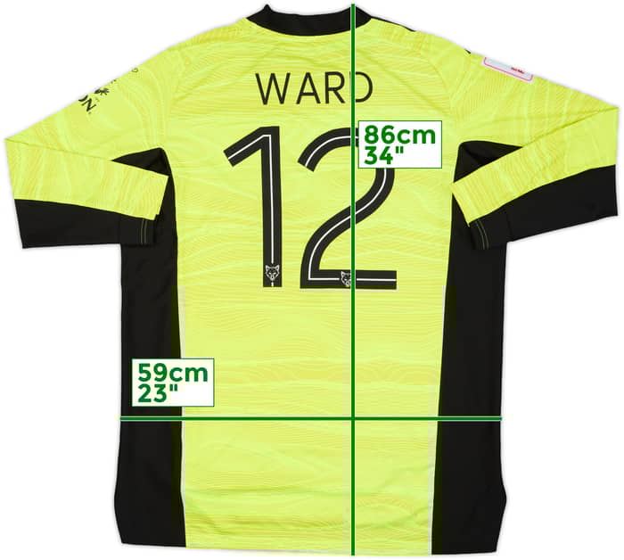 2021-22 Leicester City GK Shirt Ward #12 (XL)