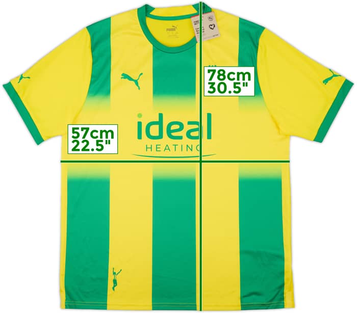 2022-23 West Brom Away Shirt (XL)