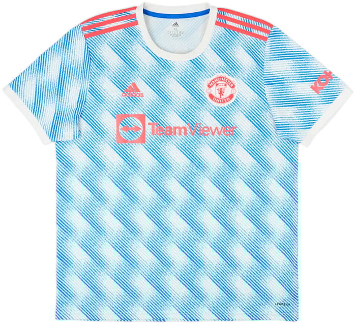 2021-22 Manchester United Away Shirt B.Fernandes #18 - 9/10 - (XL)