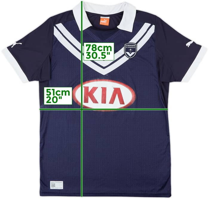 2012-13 Bordeaux Home Shirt - 5/10 - (L)