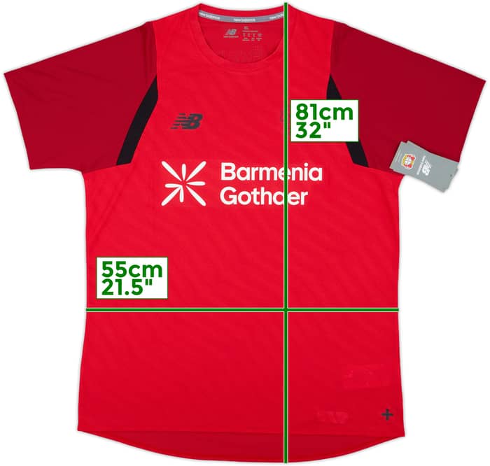 2025-26 Bayer Leverkusen New Balance Training Shirt (XL)