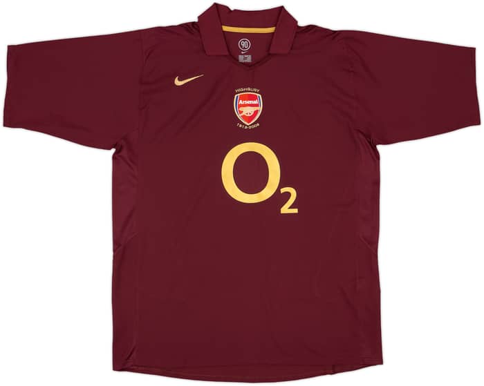2005-06 Arsenal Home Shirt Henry #14 - 10/10 - (XL)